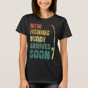 Nieuwe Geviste vriend Vist binnenkort zwangerschap T-shirt