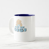 NIEUWE GIGI Baby Boy Tweekleurige Koffiemok (Voorkant links)