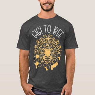 Nieuwe Gigi voor zwangerschapsuitkondiging voor om T-shirt
