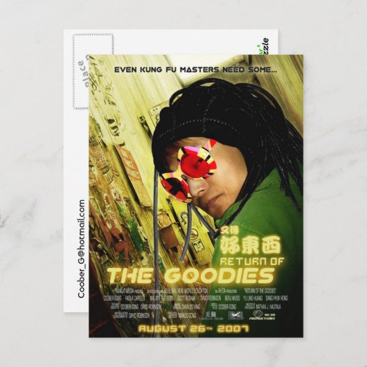 Nieuwe Goodies 2 Briefkaarten (Voorkant / Achterkant)