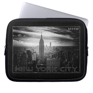 NIEUWE GORK CITY aangepaste monogram laptophoezen Laptop Sleeve