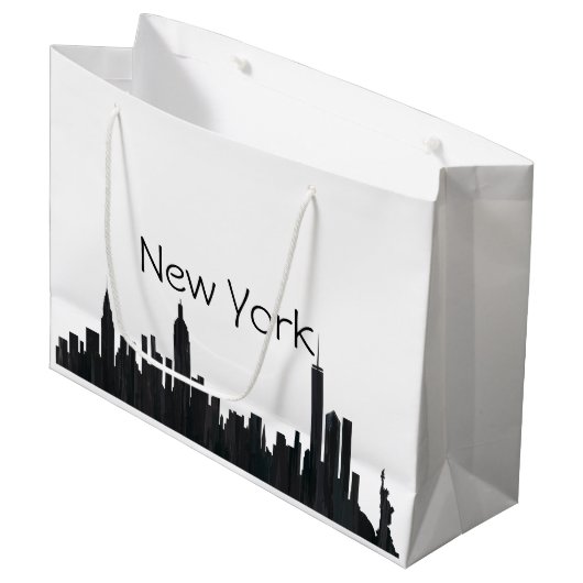 NIEUWE GORK, NY SKYLINE OLIE - GROOT CADEAUZAKJE (Voorkant Gekanteld)