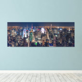 NIEUWE GORPSTAD NACHT CANVAS AFDRUK (Insitu (Houten vloer))