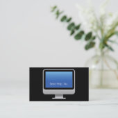 Nieuwe Gothic Monitor Card Visitekaartje (Staand voorkant)
