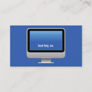 Nieuwe gotische monitor kaart visitekaartje