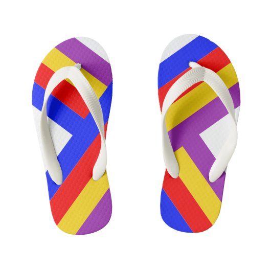 Nieuwe grafisch ontwerp Kids Flip Flops (Voetbed)