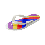 Nieuwe grafisch ontwerp Kids Flip Flops (Schuin)