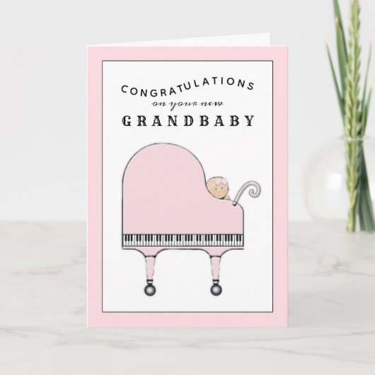 Nieuwe Grandouders Congrats Card Kaart (Voorkant)