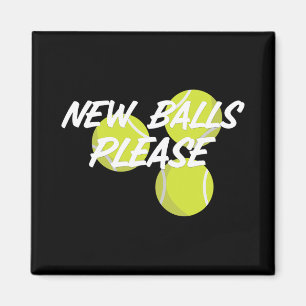 Nieuwe Grappige Tennis Graag Magneet