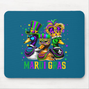 Nieuwe Grappige Wilde Eend Mardi Gras Orleans Muismat