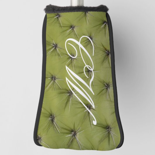 Nieuwe groene cactus drukken golfcadeau voor acces golfheadcover (Draai 90)