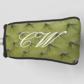 Nieuwe groene cactus drukken golfcadeau voor acces golfheadcover (Voorkant)