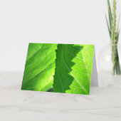 Nieuwe groene Kaart voor een nieuwe taak (Voorkant)