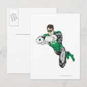 Nieuwe groene lantaarn 1 briefkaart (Voorkant / Achterkant)