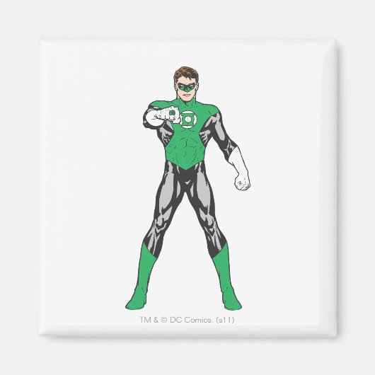 Nieuwe groene lantaarn 4 magneet (Voorkant)