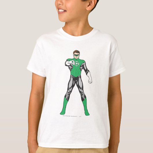 Nieuwe groene lantaarn 4 t-shirt (Voorkant)