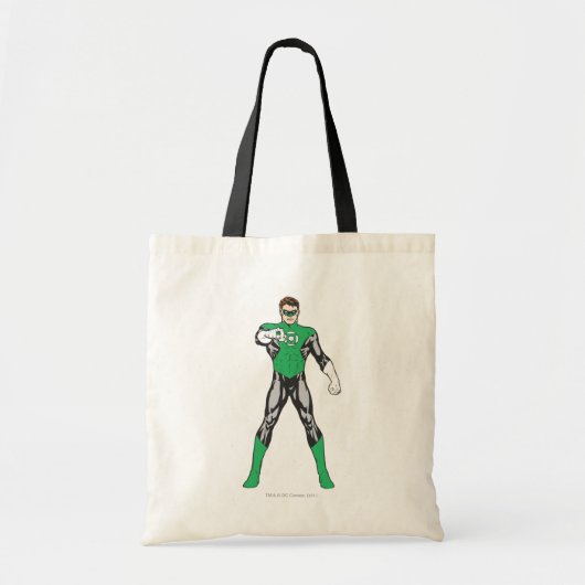 Nieuwe groene lantaarn 4 tote bag (Voorkant)