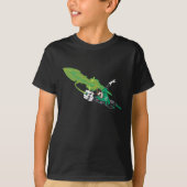 Nieuwe groene lantaarn 5 t-shirt (Voorkant)