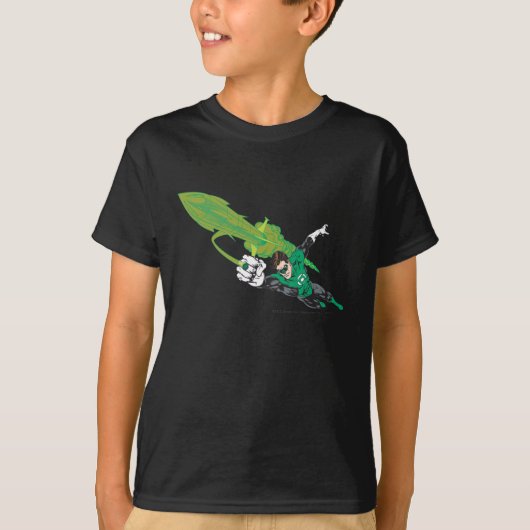 Nieuwe groene lantaarn 5 t-shirt (Voorkant)