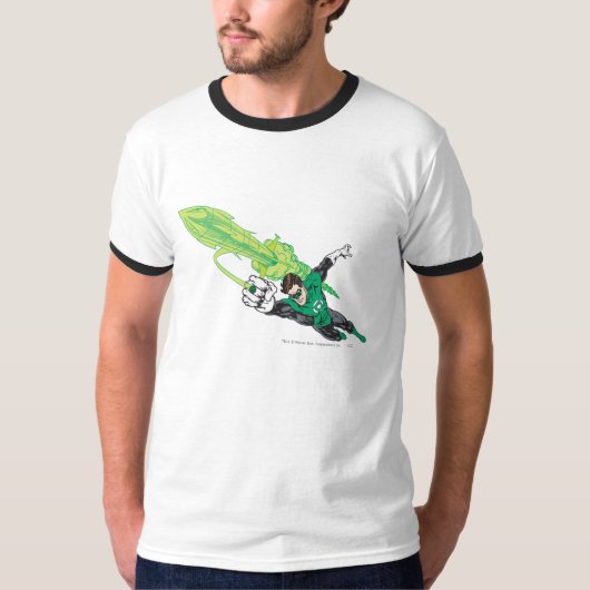Nieuwe groene lantaarn 5 t-shirt (Voorkant)