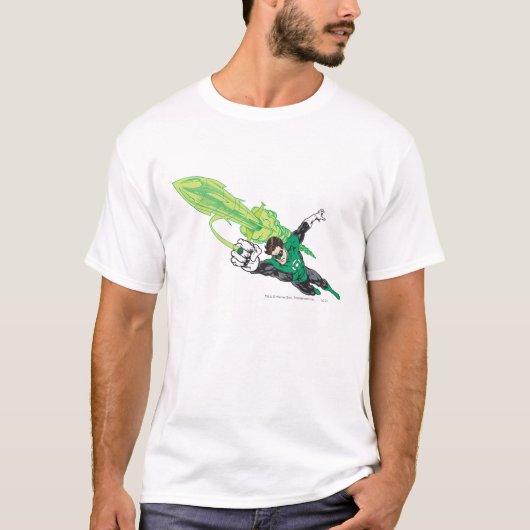 Nieuwe groene lantaarn 5 t-shirt (Voorkant)