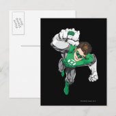 Nieuwe groene lantaarn 6 briefkaart (Voorkant / Achterkant)