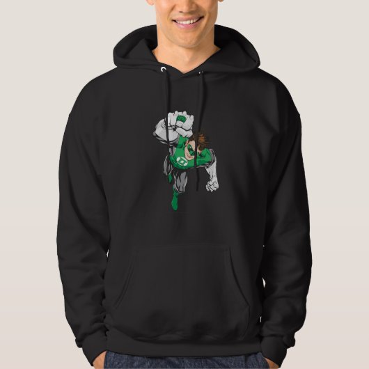 Nieuwe groene lantaarn 6 hoodie (Voorkant)