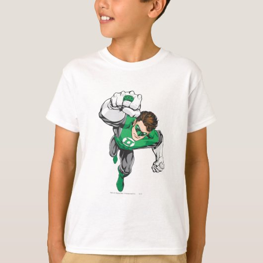 Nieuwe groene lantaarn 6 t-shirt (Voorkant)