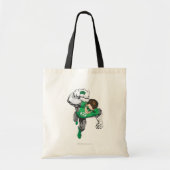 Nieuwe groene lantaarn 6 tote bag (Voorkant)