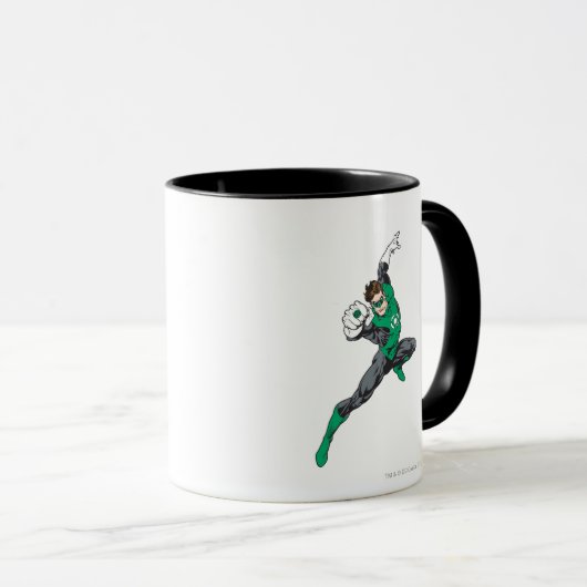 Nieuwe groene lantaarn 7 mok (Voorkant rechts)