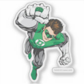 Nieuwe groene lantaarnpaal sticker (Voorkant)