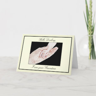 Nieuwe grootmoeder kaart