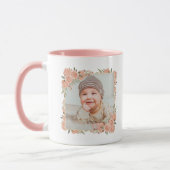 Nieuwe Grootmoeder Mokken Baby Foto Naam Beste Oma (Links)