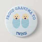 Nieuwe grootmoeder naar twins Button verplaatsen (Voorkant)