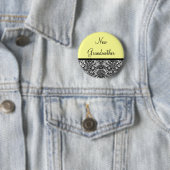 Nieuwe grootmoeder ronde button 5,7 cm (In situ)