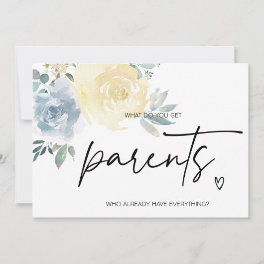 Nieuwe grootouders onthullen zwangerschap voor oud kaart (Voorkant)