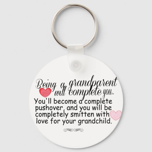 Nieuwe grootouders sleutelhanger (Voorkant)