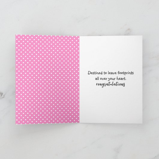 Nieuwe grote kleindochtervoetafdrukken met Baas Kaart (Binnen)