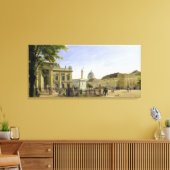 Nieuwe Guardshouse, Arsenal, Prince's Palace en Canvas Afdruk (Insitu (Woonkamer))