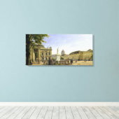 Nieuwe Guardshouse, Arsenal, Prince's Palace en Canvas Afdruk (Insitu (Houten vloer))