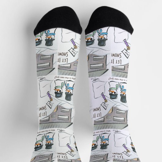 Nieuwe Guy Crew Socks Sokken (Top)