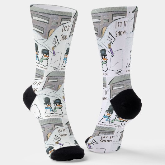 Nieuwe Guy Crew Socks Sokken (Gebogen)