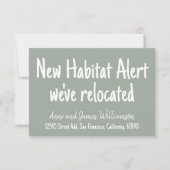 Nieuwe Habitat Alert Voeg details toe die we hebbe Aankondiging (Voorkant)