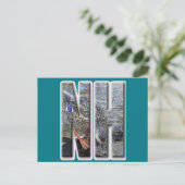 NIEUWE HAMPSHIRE BRIEFKAART (Staand voorkant)