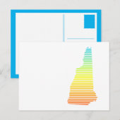 nieuwe hampshire chill fade briefkaart (Voorkant / Achterkant)