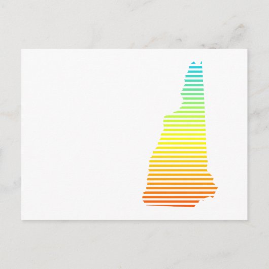 nieuwe hampshire chill fade briefkaart (Voorkant)