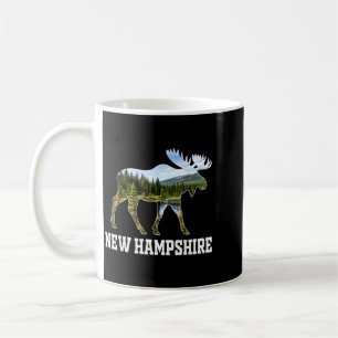 Nieuwe Hampshire Eland Natuur Bos Schitterend Koffiemok