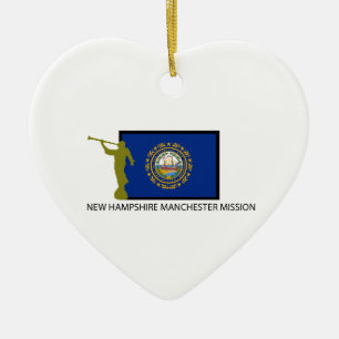 NIEUWE HAMPSHIRE MANCHESTER MISSIE LDS CTR KERAMISCH ORNAMENT