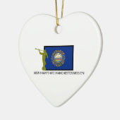 NIEUWE HAMPSHIRE MANCHESTER MISSIE LDS CTR KERAMISCH ORNAMENT (Links)
