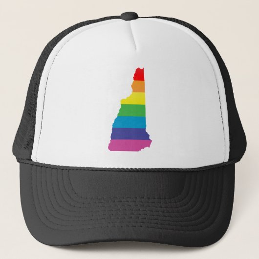 nieuwe hampshire pride . trucker pet (Voorkant)